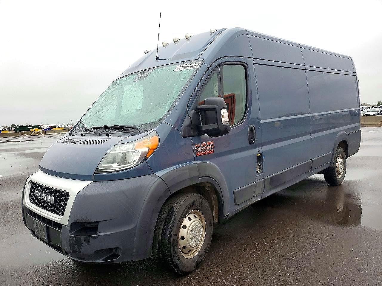 2021 RAM PROMASTER DELIVERY VAN | 3C6MRVJG0ME579642 | UPCARS