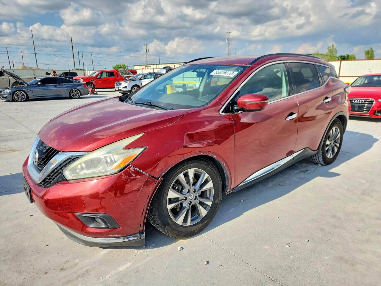 2017 NISSAN MURANO SV | 5N1AZ2MG2HN148299 | UPCARS