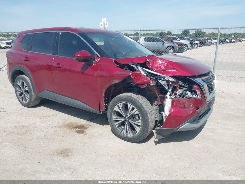 2021 NISSAN ROGUE SV FWD | JN8AT3BA9MW023481 | UPCARS
