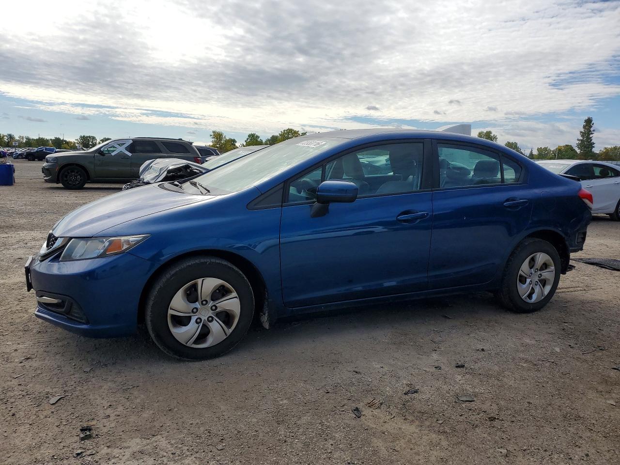2014 HONDA CIVIC LX | 2HGFB2F48EH030474 | UPCARS