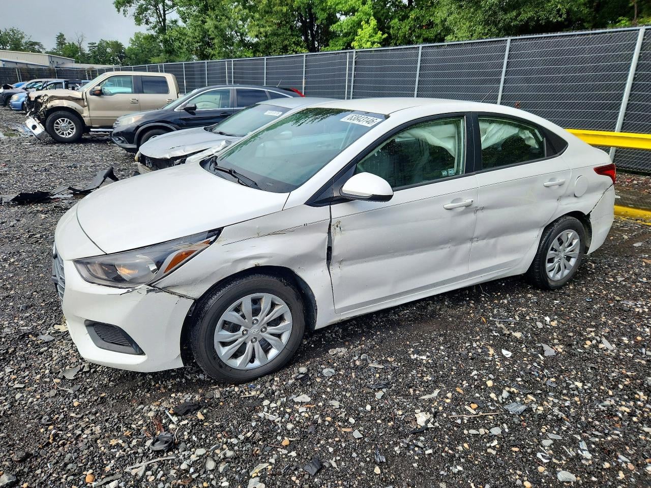 2019 HYUNDAI ACCENT SE | 3KPC24A35KE077044 | UPCARS