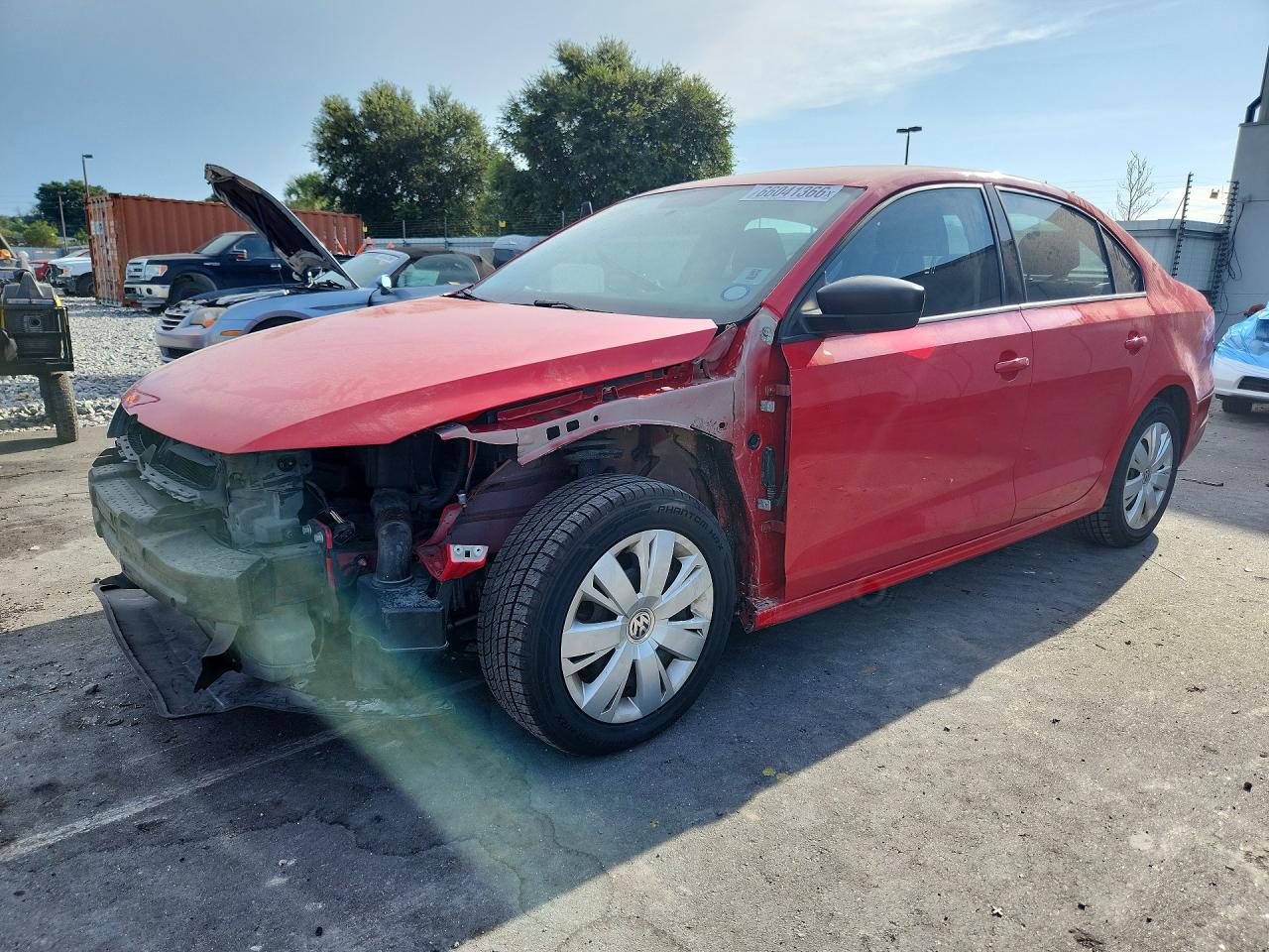 2013 VOLKSWAGEN JETTA BASE | 3VW2K7AJ5DM219586 | UPCARS