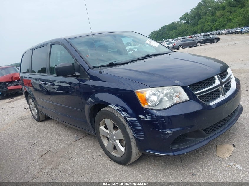 2013 DODGE GRAND CARAVAN SE | 2C4RDGBG8DR515869 | UPCARS