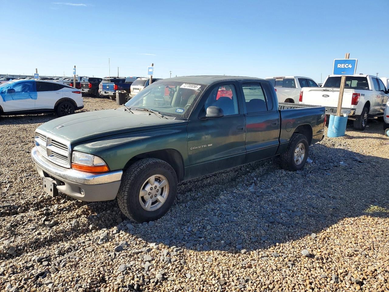 2001 DODGE DAKOTA QUAD | 1B7HL2AX31S344221 | UPCARS