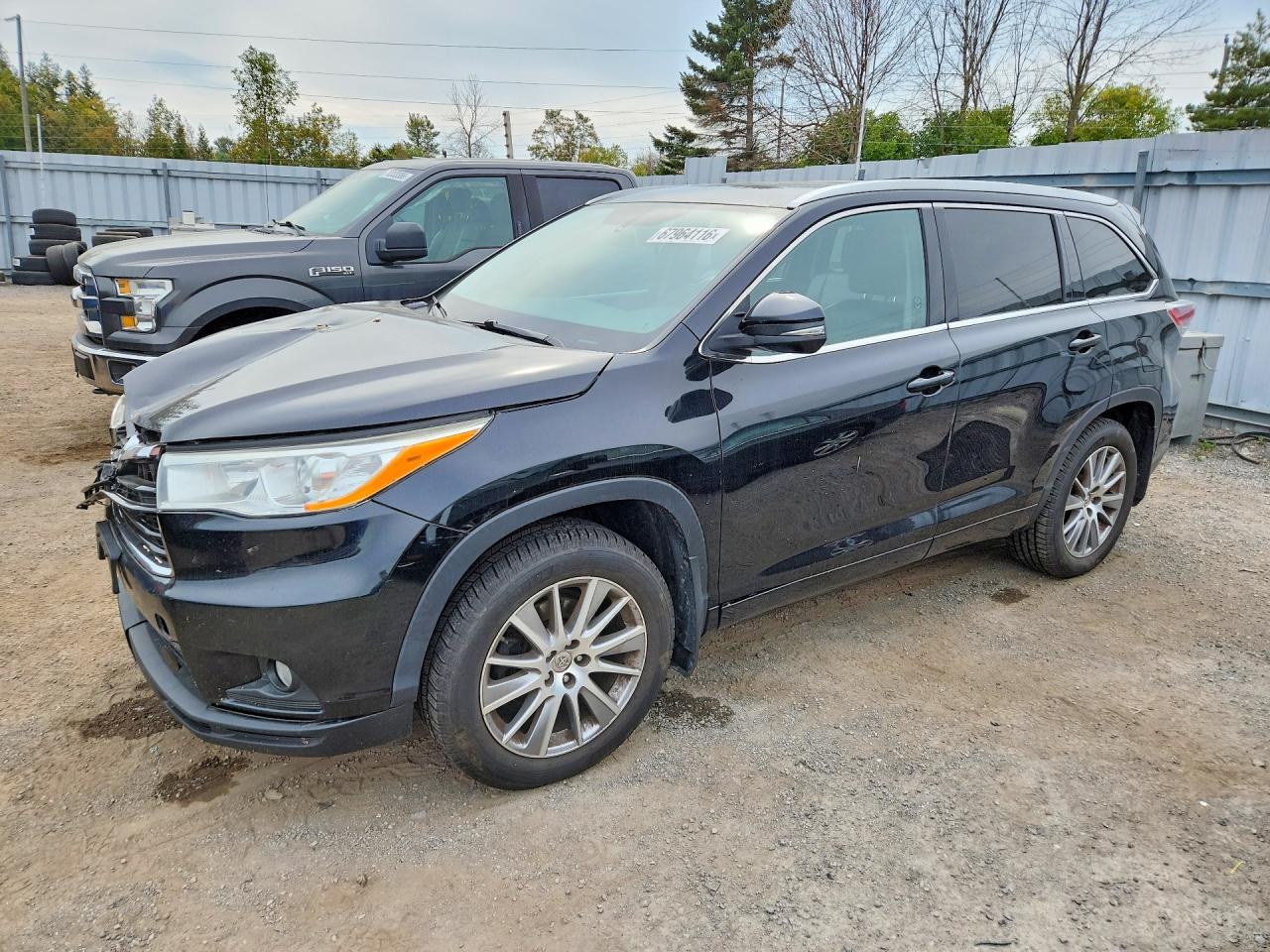 2015 TOYOTA HIGHLANDER XLE | 5TDJKRFHXFS222129 | UPCARS
