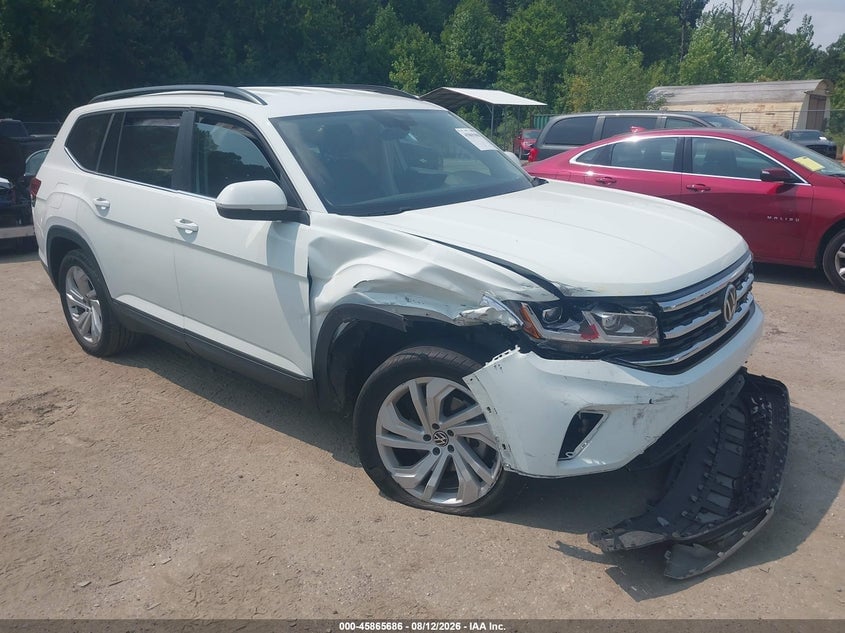 2021 VOLKSWAGEN ATLAS 3.6L V6 SE W/TECHNOLOGY | 1V2WR2CA4MC568562 | UPCARS