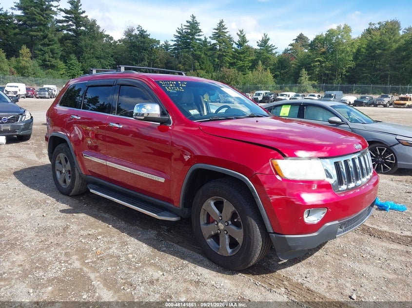 2011 JEEP GRAND CHEROKEE LIMITED | 1J4RR5GGXBC512793 | UPCARS