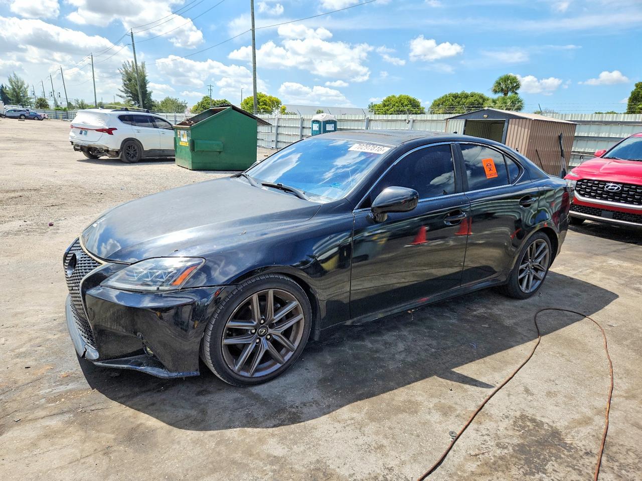 2007 LEXUS IS BASE | JTHBK262872055123 | UPCARS