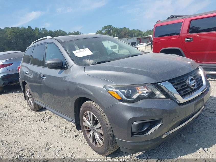 2020 NISSAN PATHFINDER S 2WD | 5N1DR2AN2LC631604 | UPCARS