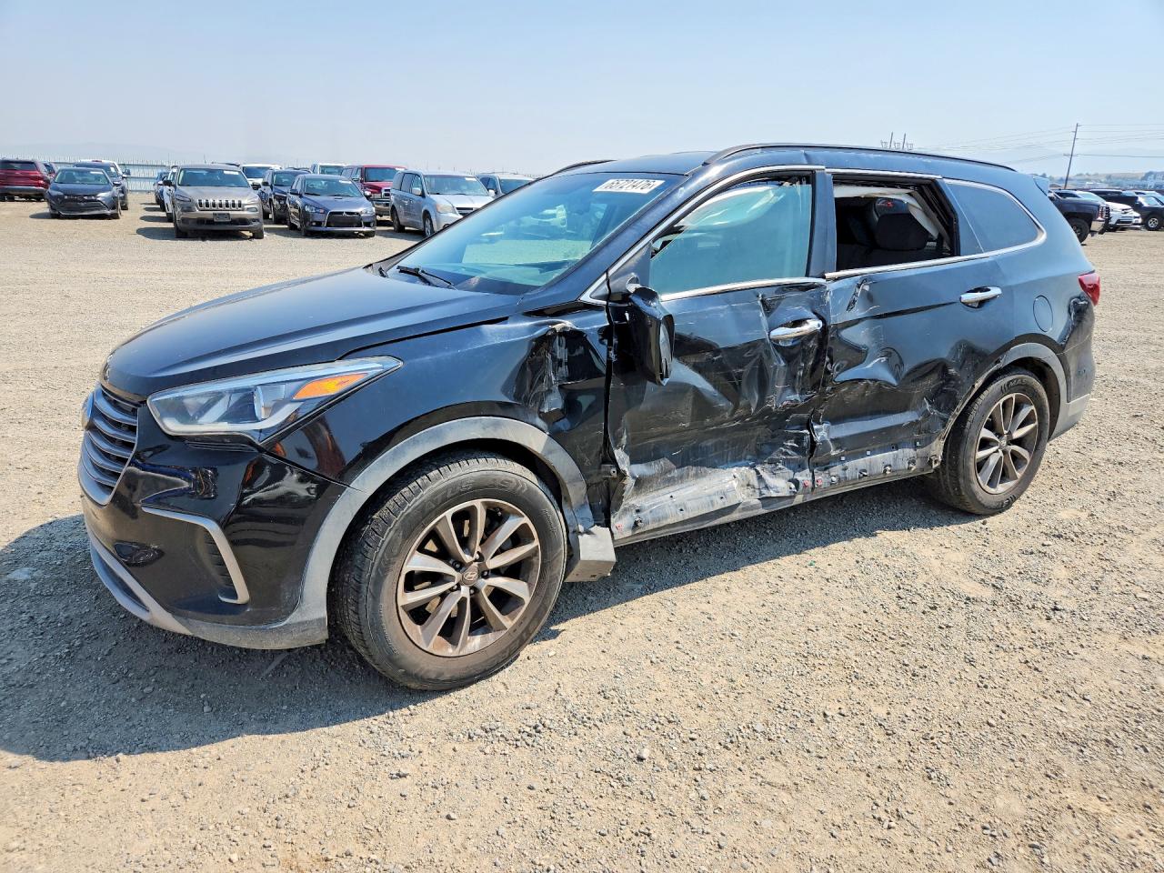2017 HYUNDAI SANTA FE SE | KM8SMDHF6HU202063 | UPCARS