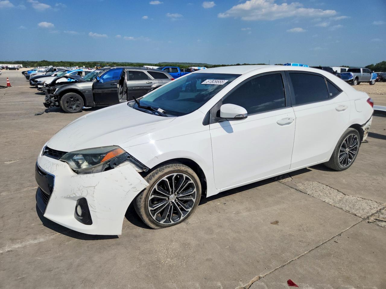 2014 TOYOTA COROLLA S PLUS | 2T1BURHE6EC141203 | UPCARS