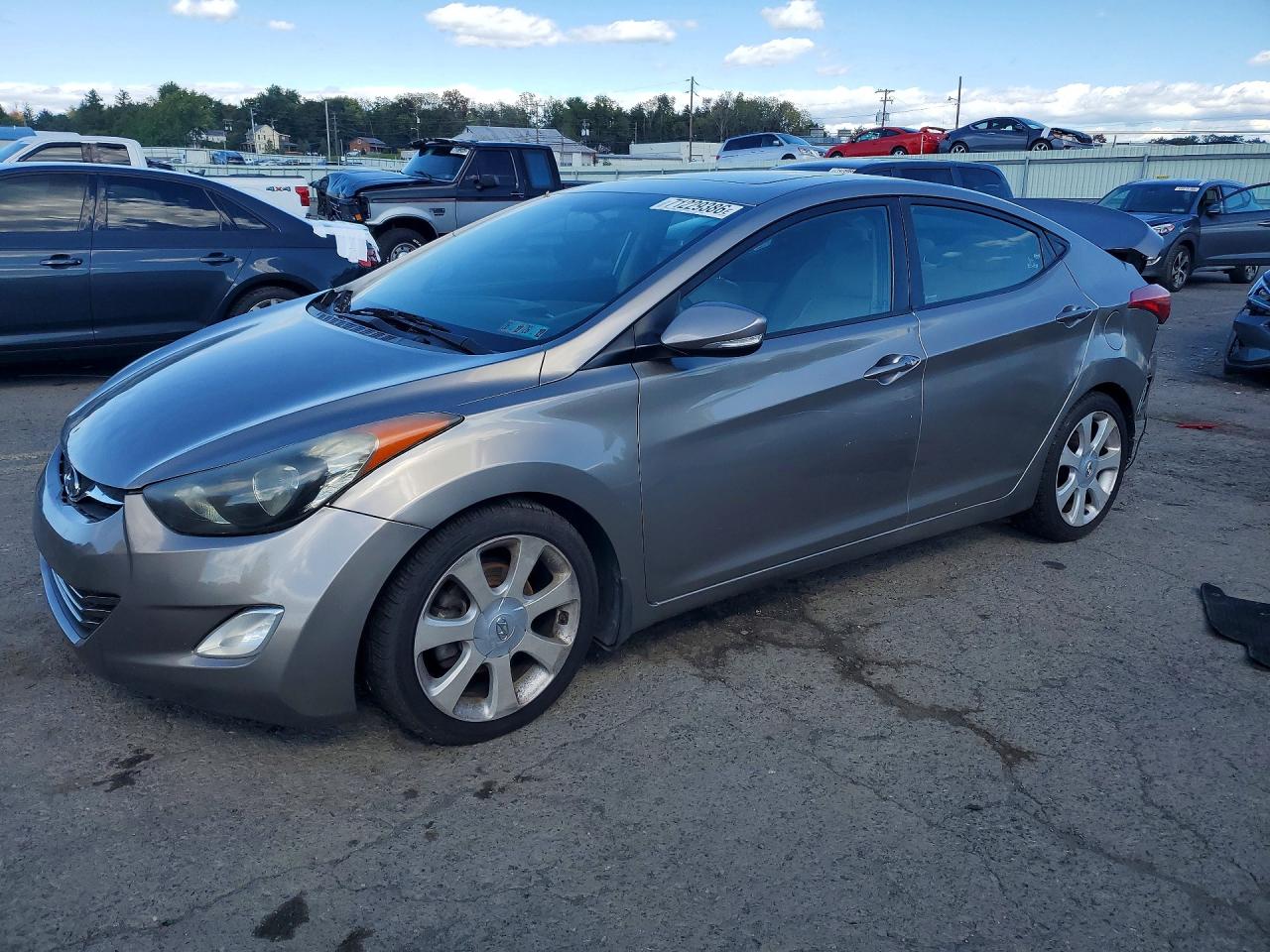 2013 HYUNDAI ELANTRA LIMITED | 5NPDH4AE8DH323569 | UPCARS