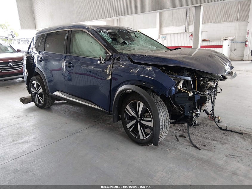 2021 NISSAN ROGUE SL FWD | 5N1AT3CA2MC846566 | UPCARS