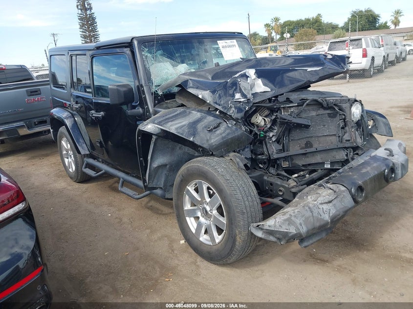 2018 JEEP WRANGLER JK UNLIMITED SAHARA 4X4 | 1C4BJWEG3JL838294 | UPCARS