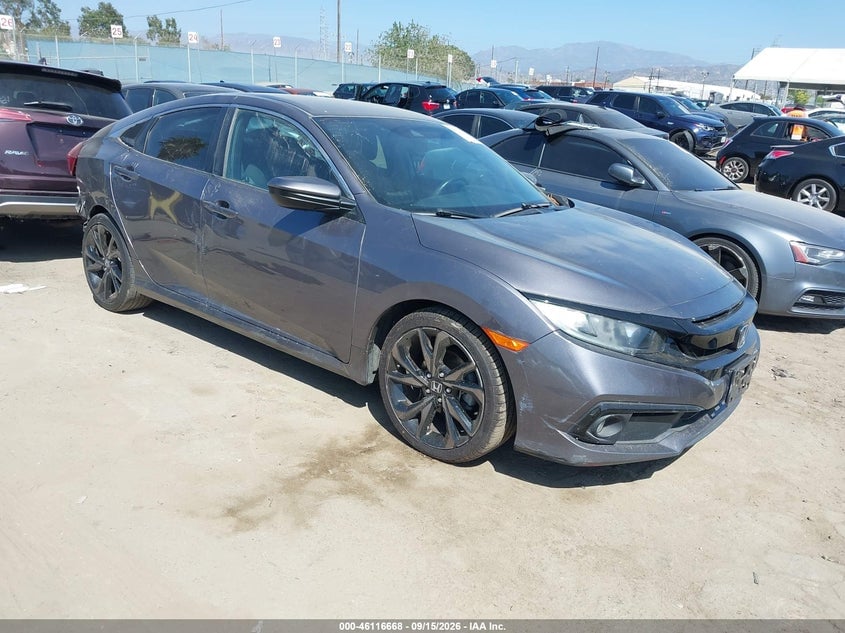 2020 HONDA CIVIC SPORT | 19XFC2F81LE010753 | UPCARS