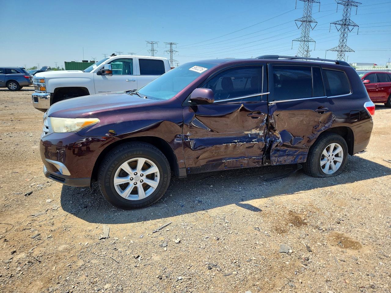 2013 TOYOTA HIGHLANDER SE | 5TDBK3EH1DS207132 | UPCARS