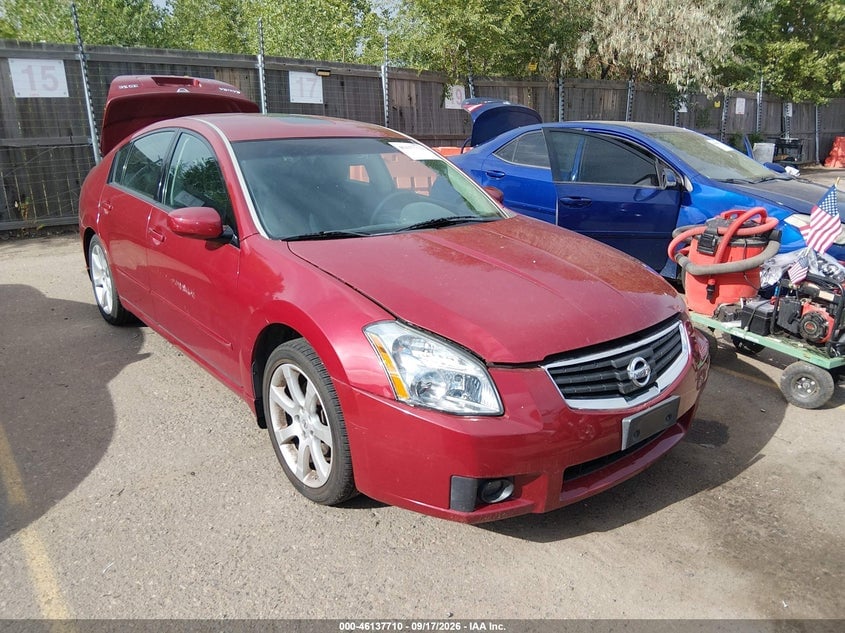 2008 NISSAN MAXIMA 3.5 SE | 1N4BA41E78C822995 | UPCARS