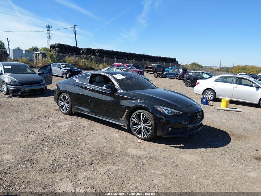 2017 INFINITI Q60 2.0T PREMIUM | JN1CV7ELXHM320704 | UPCARS