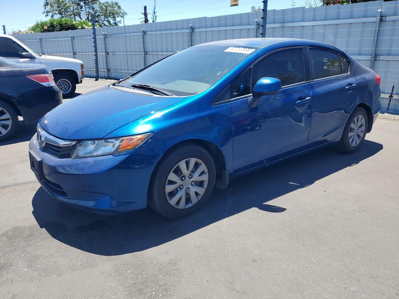 2012 HONDA CIVIC LX | 19XFB2F53CE075130 | UPCARS