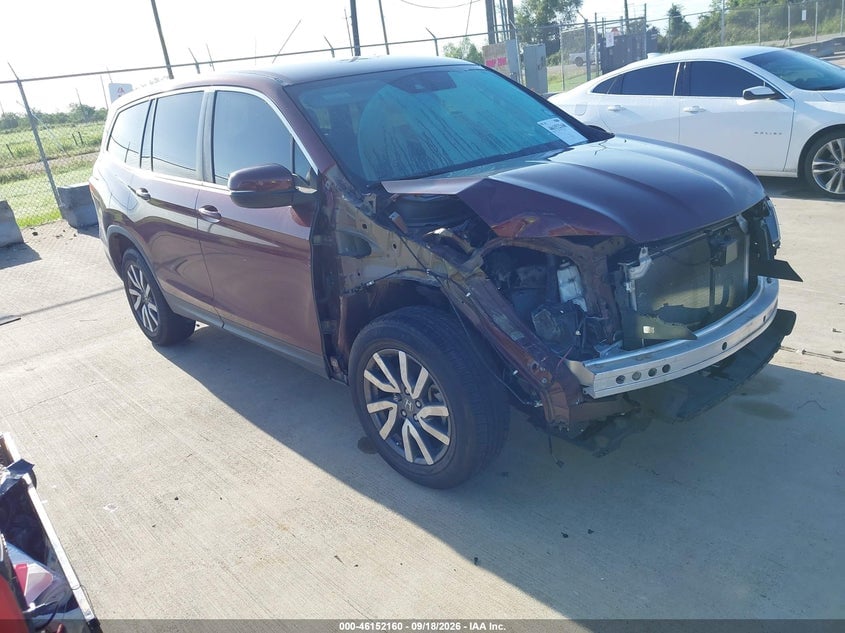 2021 HONDA PILOT 2WD EX | 5FNYF5H33MB008582 | UPCARS