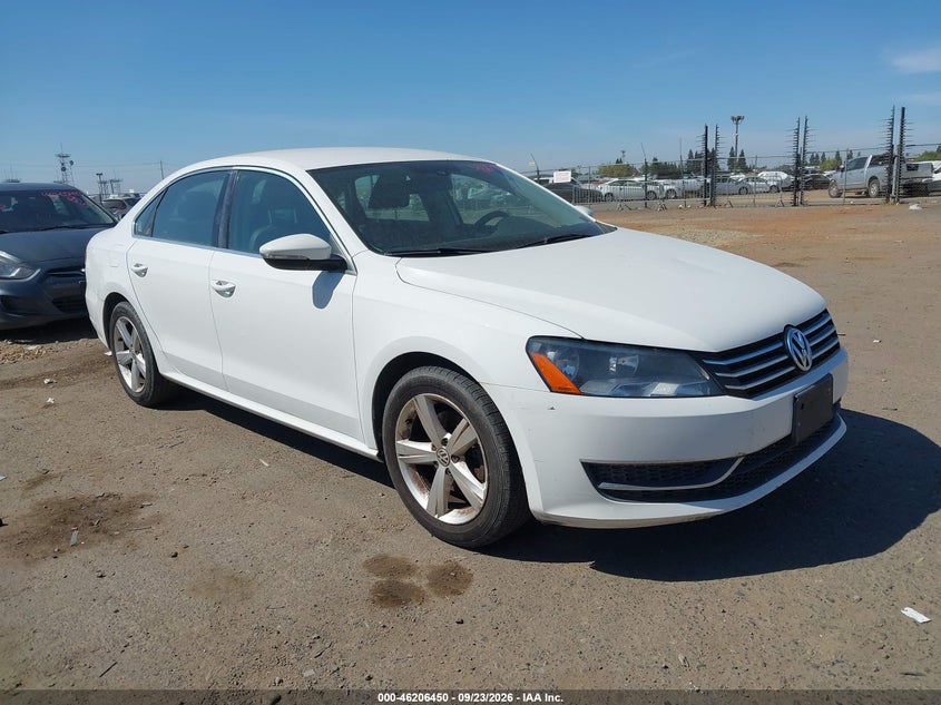 2012 VOLKSWAGEN PASSAT 2.5L SE | 1VWBP7A37CC034362 | UPCARS