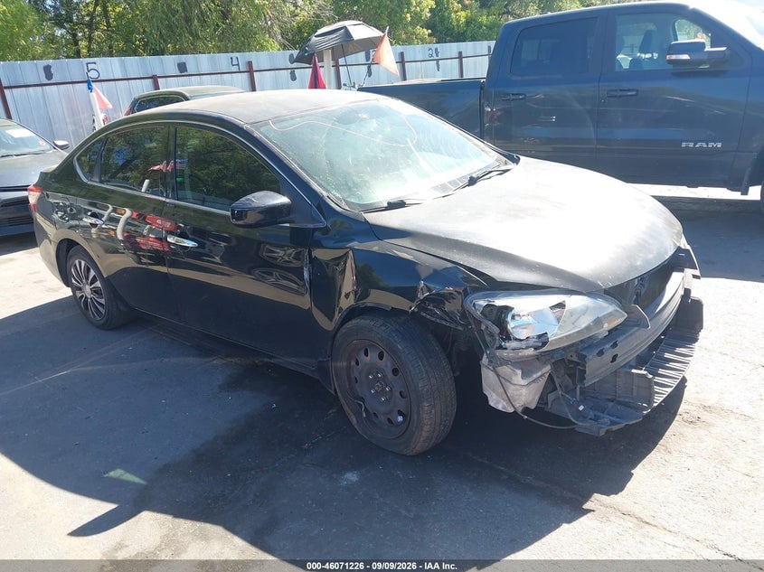 2014 NISSAN SENTRA FE+ S/FE+ SV/S/SL/SR/SV | 3N1AB7AP1EY238491 | UPCARS