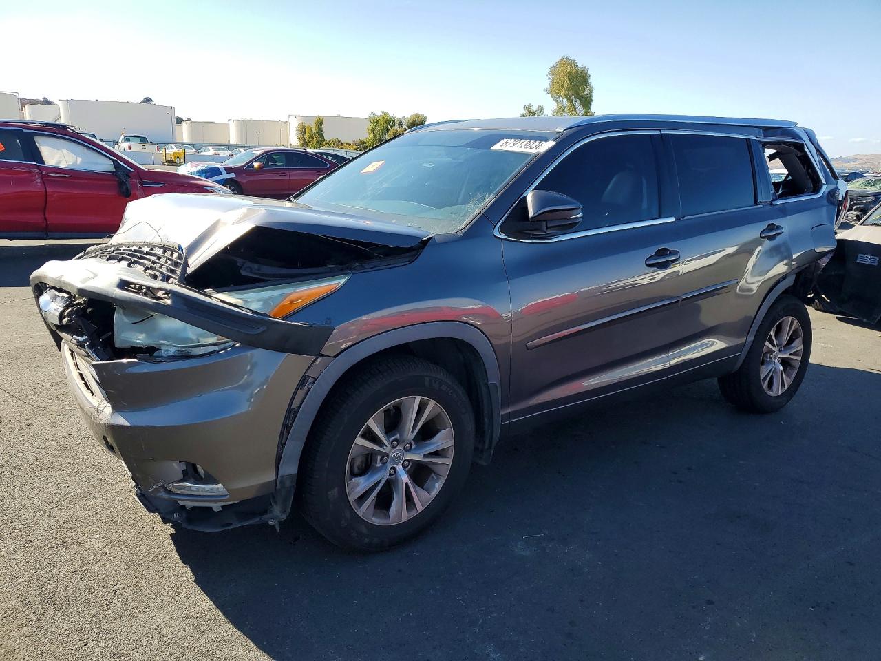 2015 TOYOTA HIGHLANDER XLE | 5TDJKRFH3FS122244 | UPCARS