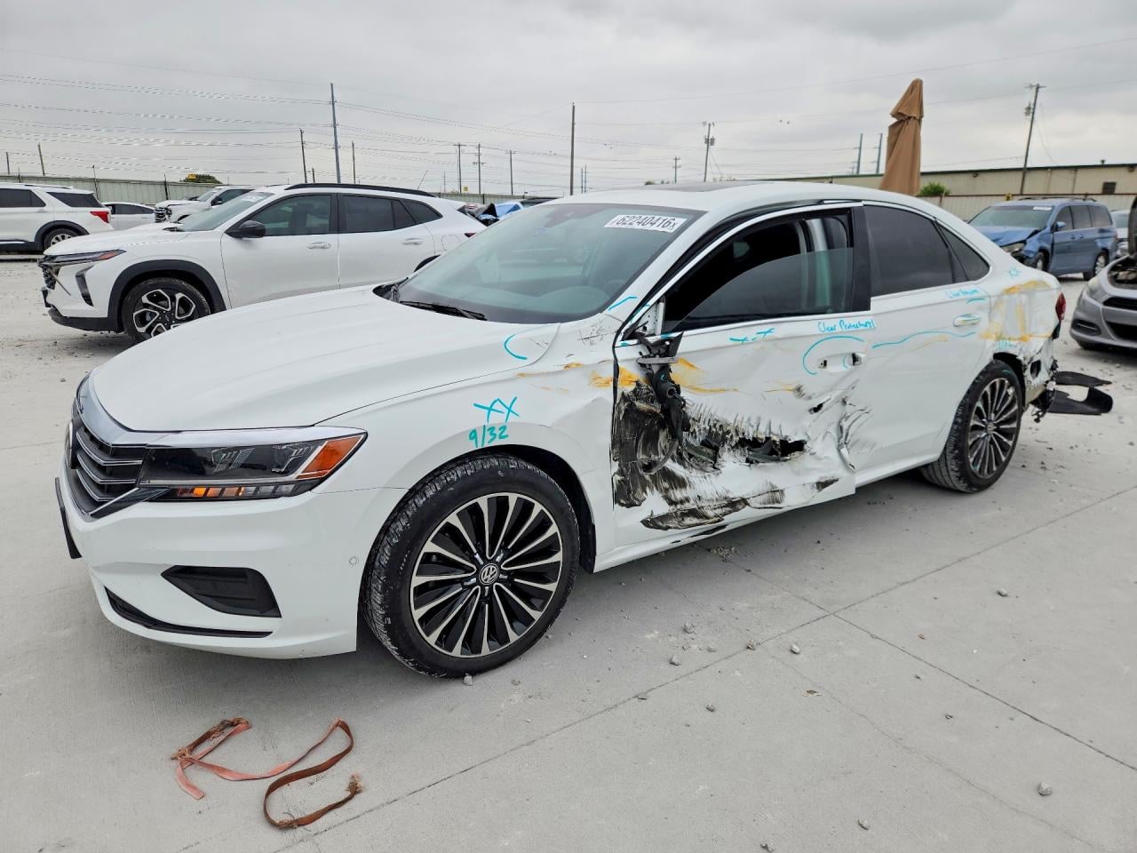 2022 VOLKSWAGEN PASSAT LIMITED EDITION | 1VWBA7A33NC006787 | UPCARS