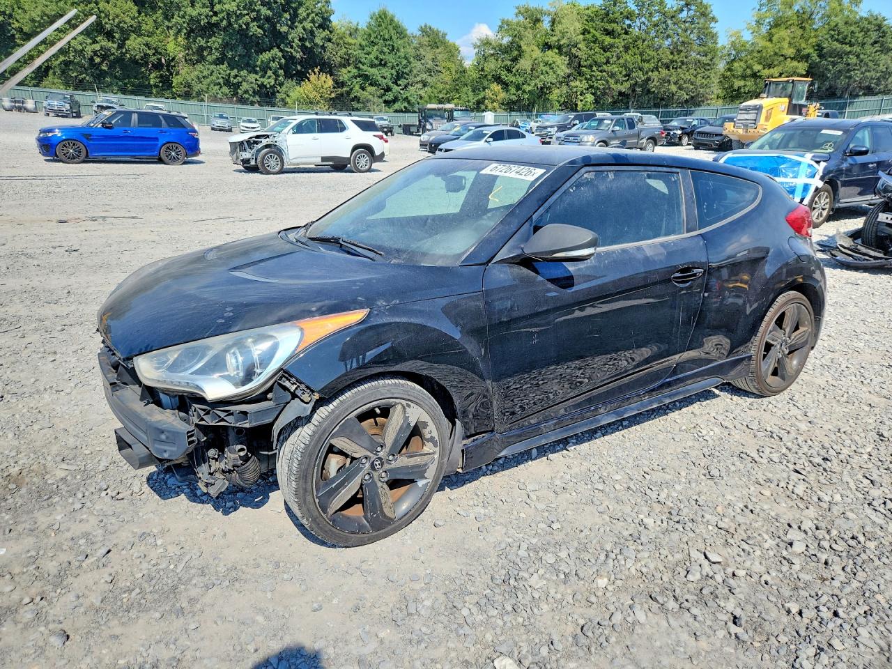 2013 HYUNDAI VELOSTER TURBO | KMHTC6AE6DU163974 | UPCARS