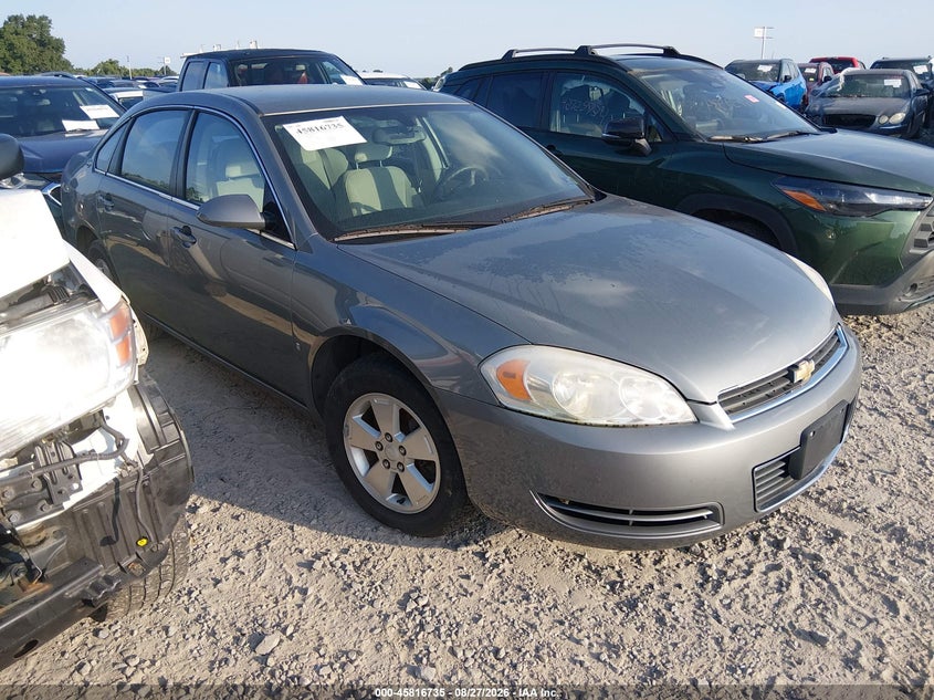 2008 CHEVROLET IMPALA LT | 2G1WT58KX89203587 | UPCARS