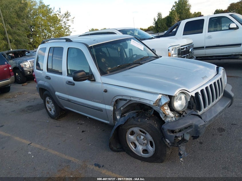 2004 JEEP LIBERTY SPORT | 1J4GL48K44W105432 | UPCARS