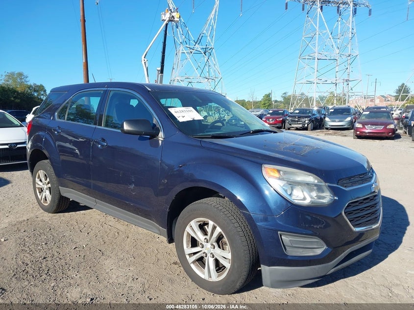 2016 CHEVROLET EQUINOX LS | 2GNFLEEK4G6256790 | UPCARS