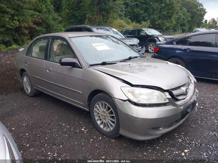2005 HONDA CIVIC LX | 2HGES16525H629448 | UPCARS