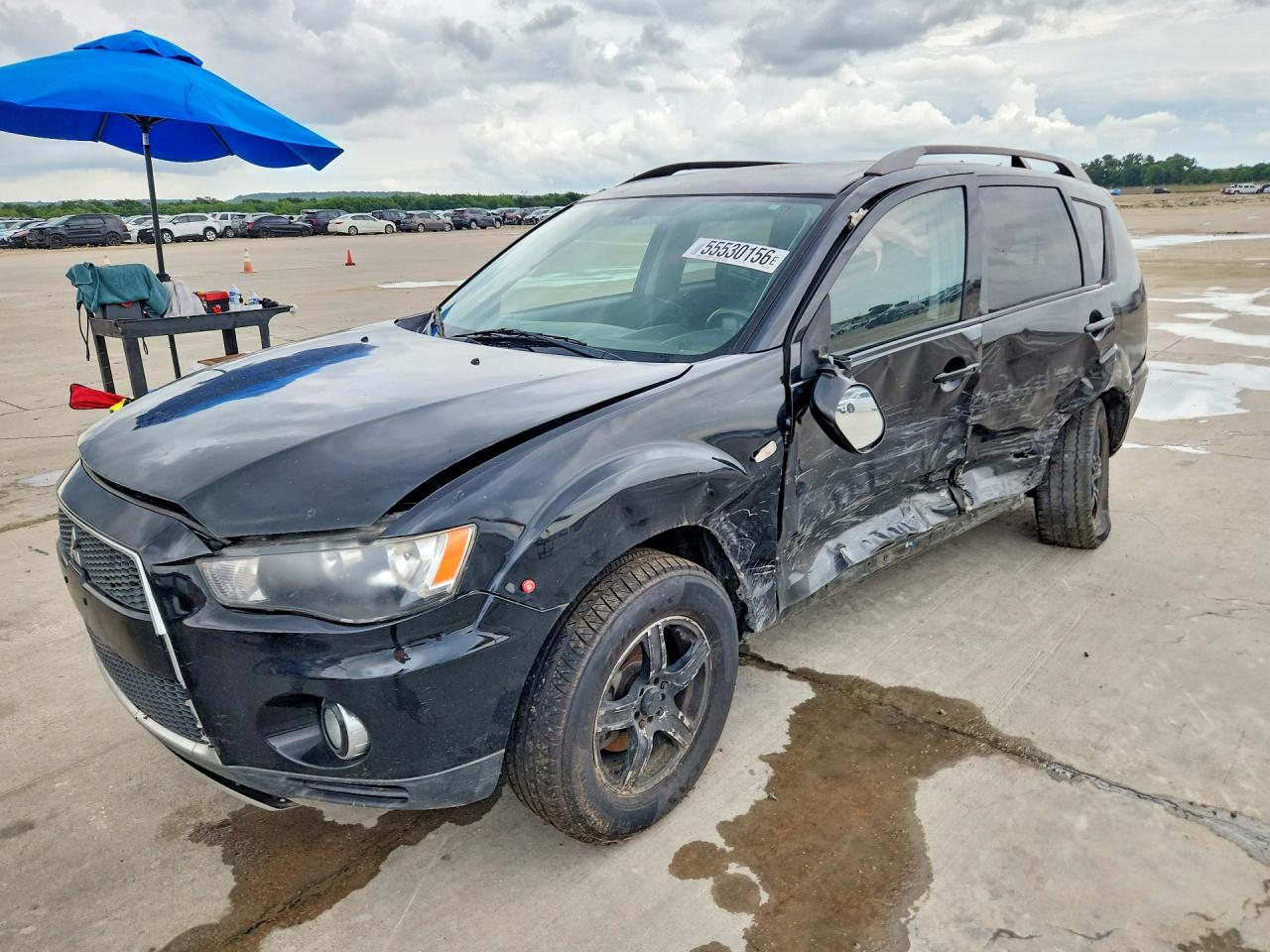2010 MITSUBISHI OUTLANDER ES | JA4AS2AW2AZ011375 | UPCARS