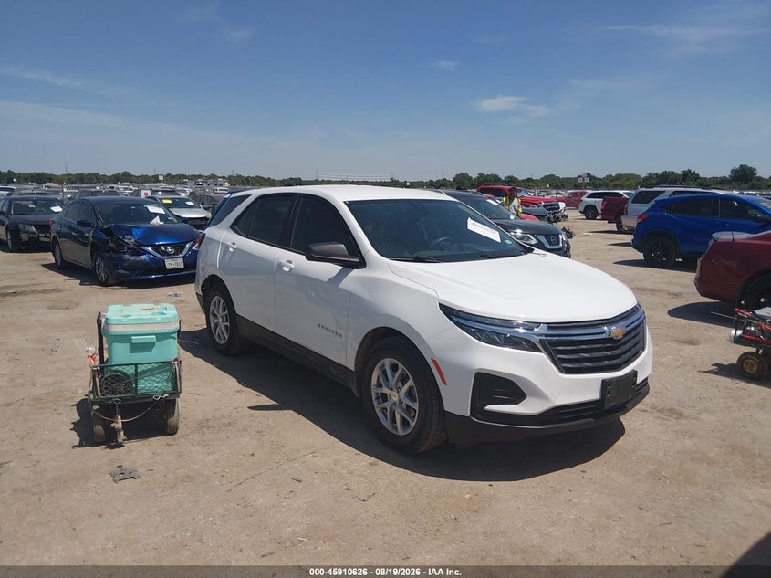 2022 CHEVROLET EQUINOX FWD LS | 3GNAXHEV2NS233694 | UPCARS