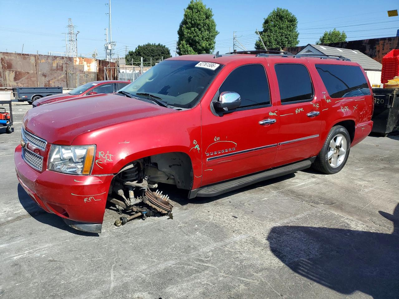 2014 CHEVROLET SUBURBAN K1500 LTZ | 1GNSKKE71ER113650 | UPCARS