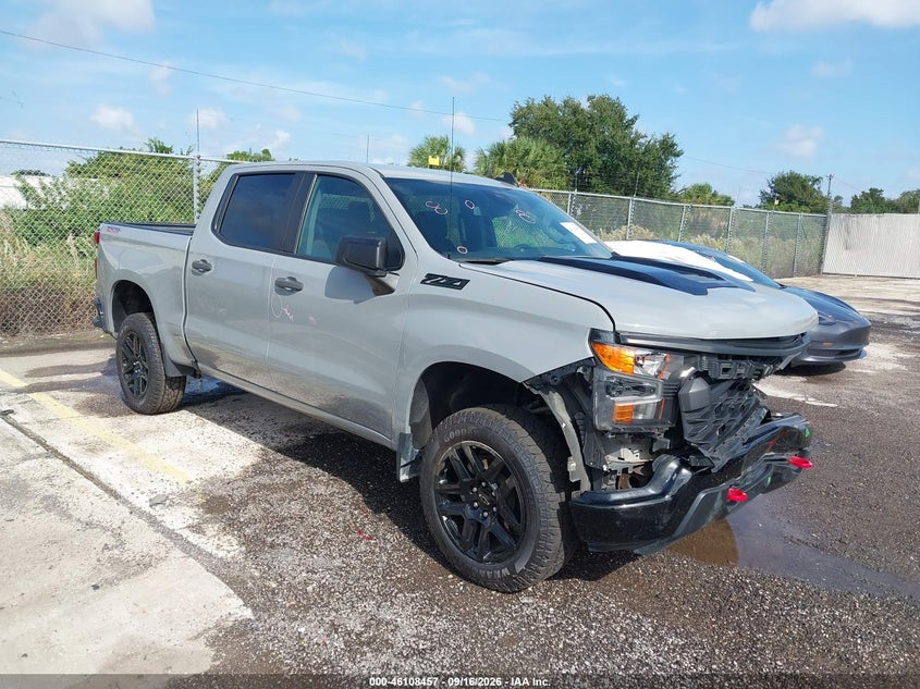 2024 CHEVROLET SILVERADO 1500 4WD  SHORT BED CUSTOM TRAIL BOSS | 3GCPDCEK9RG206781 | UPCARS