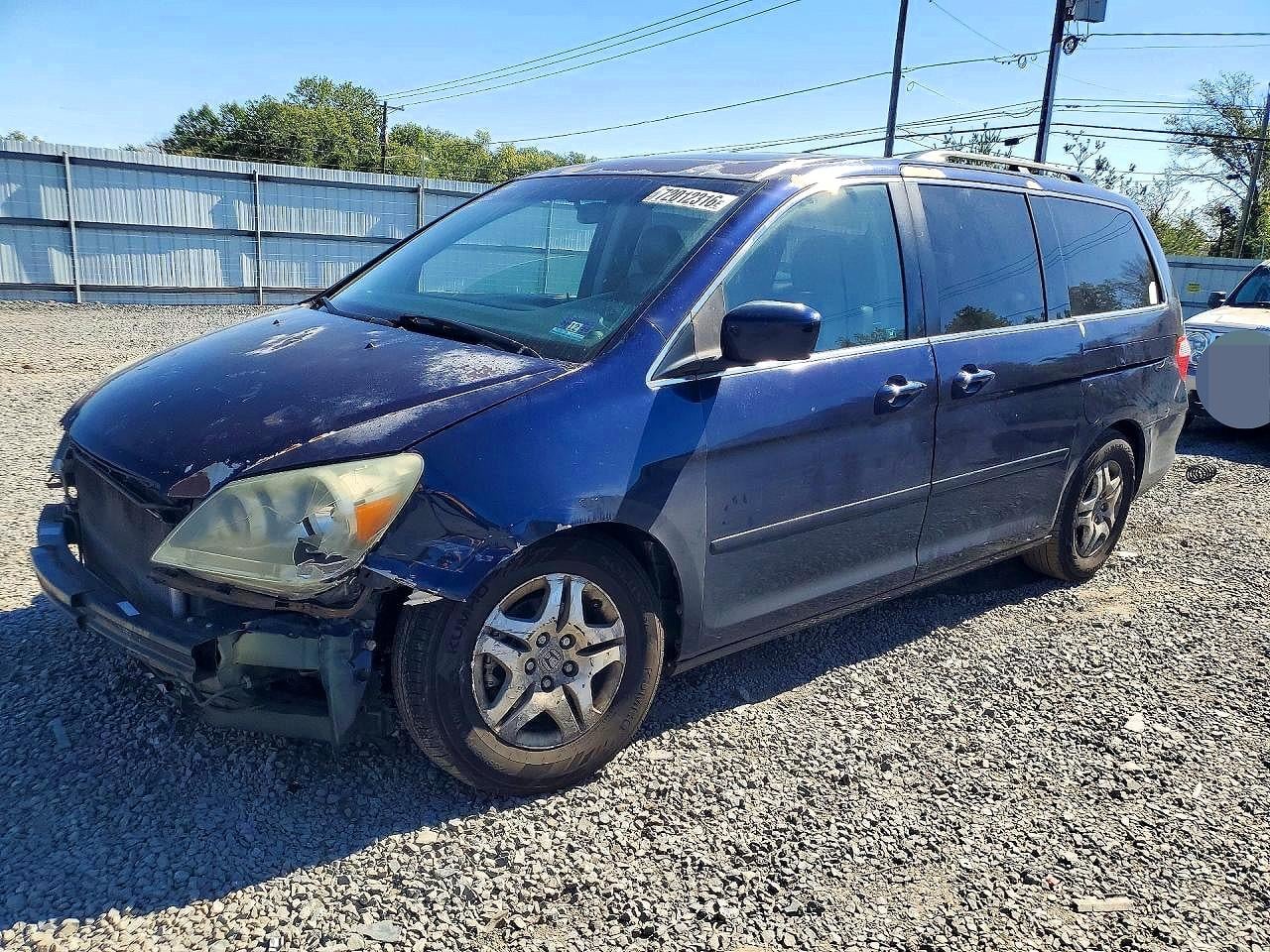 2007 HONDA ODYSSEY EXL | 5FNRL38707B133953 | UPCARS