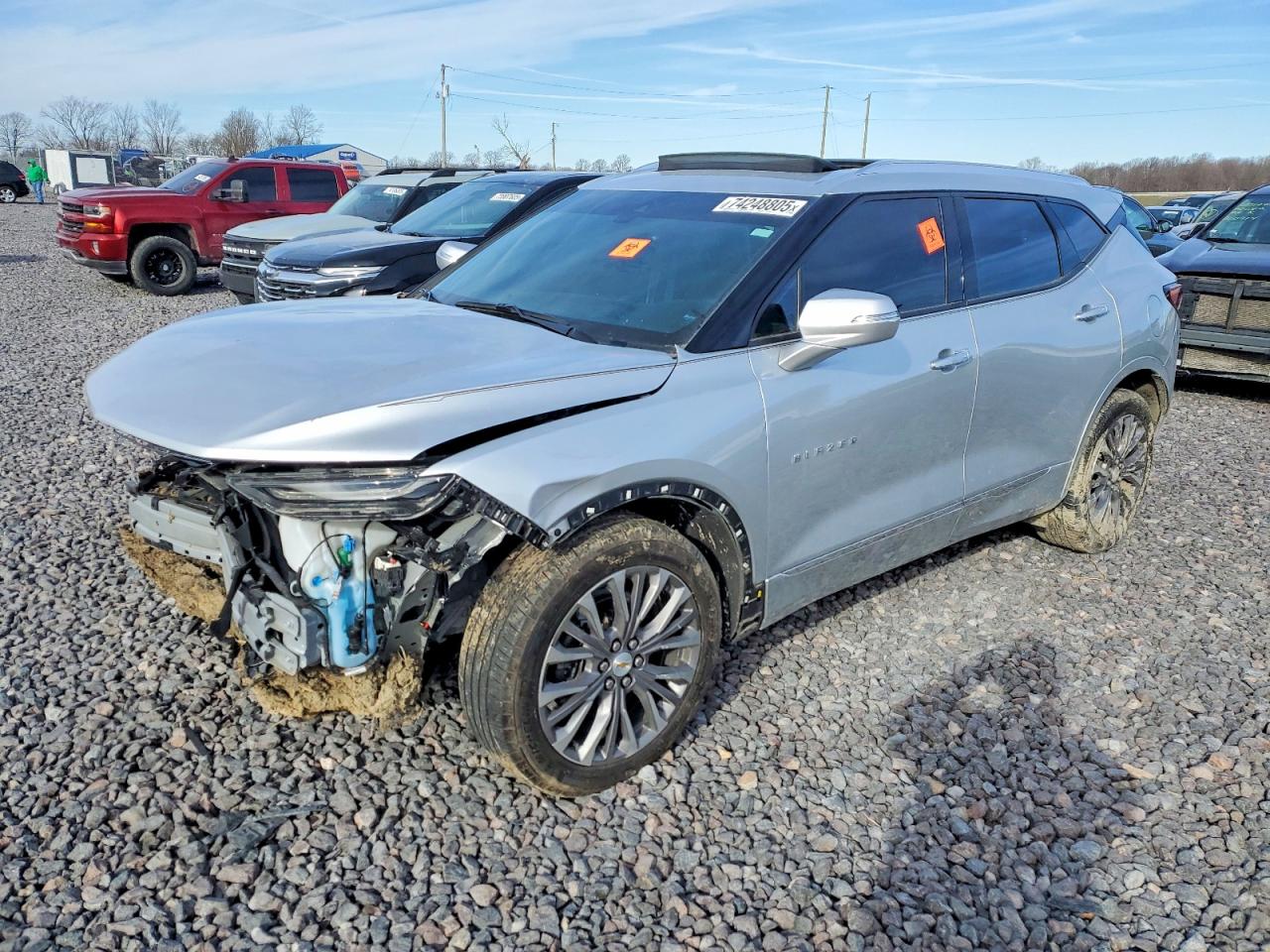 2021 CHEVROLET BLAZER PREMIER | 3GNKBFR42MS559731 | UPCARS