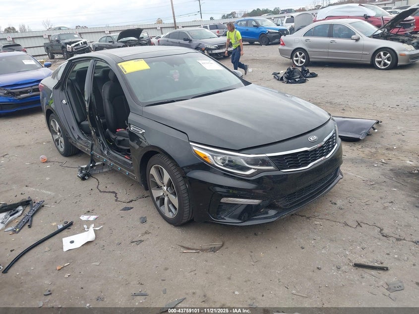 2019 KIA OPTIMA S | 5XXGT4L35KG359199 | UPCARS