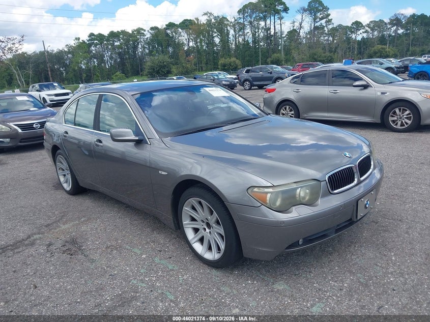 2002 BMW 745I | WBAGL63442DP55300 | UPCARS