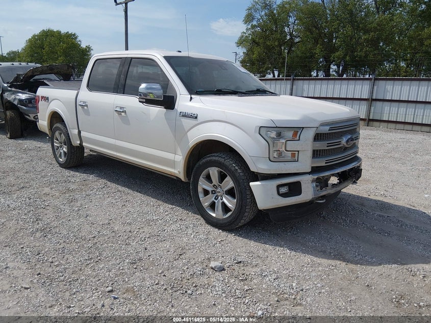 2015 FORD F-150 PLATINUM | 1FTEW1EF4FFB69631 | UPCARS