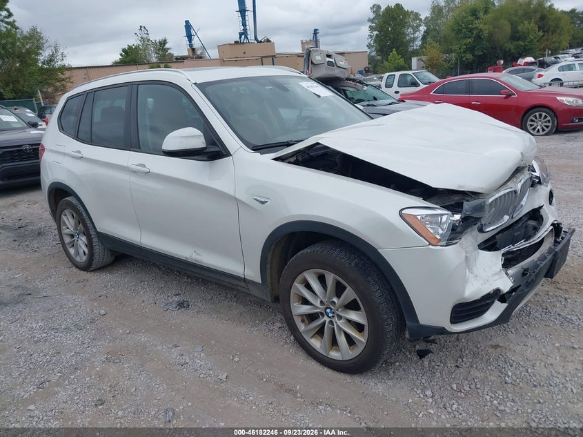 2016 BMW X3 XDRIVE28I | 5UXWX9C54G0D66962 | UPCARS