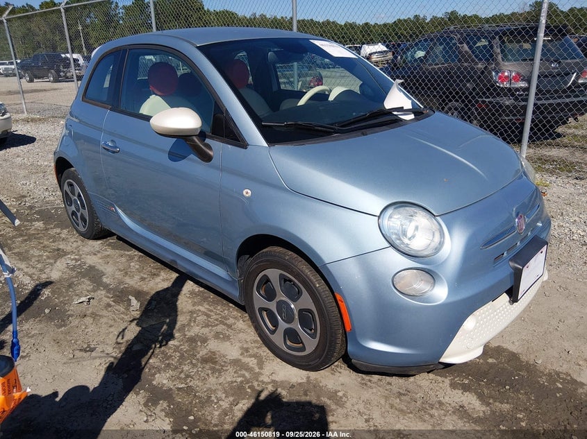 2015 FIAT 500E BATTERY ELECTRIC | 3C3CFFGE0FT503673 | UPCARS