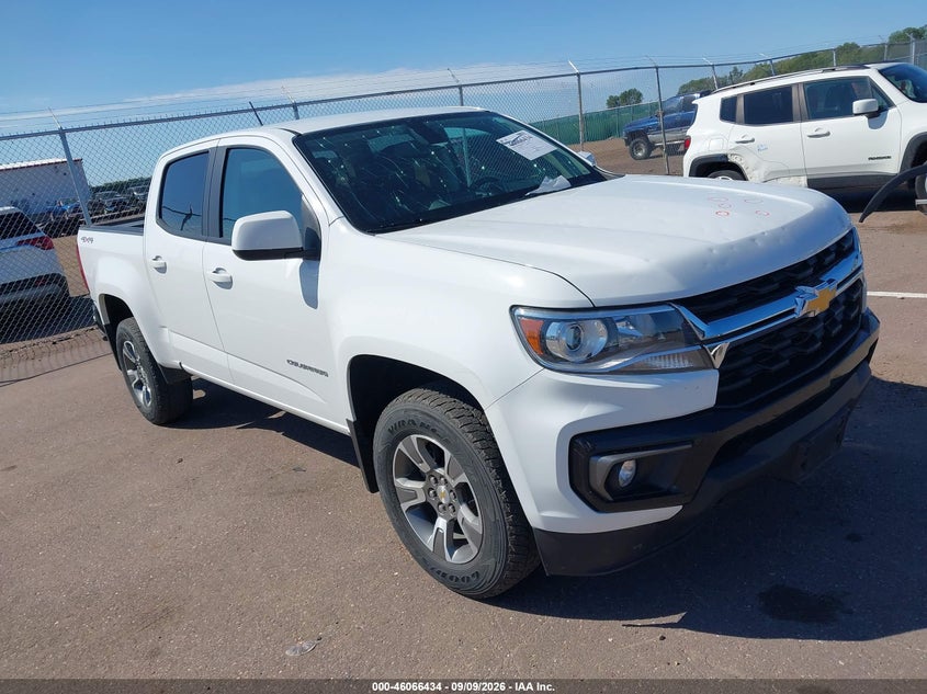 2021 CHEVROLET COLORADO 4WD  SHORT BOX LT | 1GCGTCEN4M1116748 | UPCARS