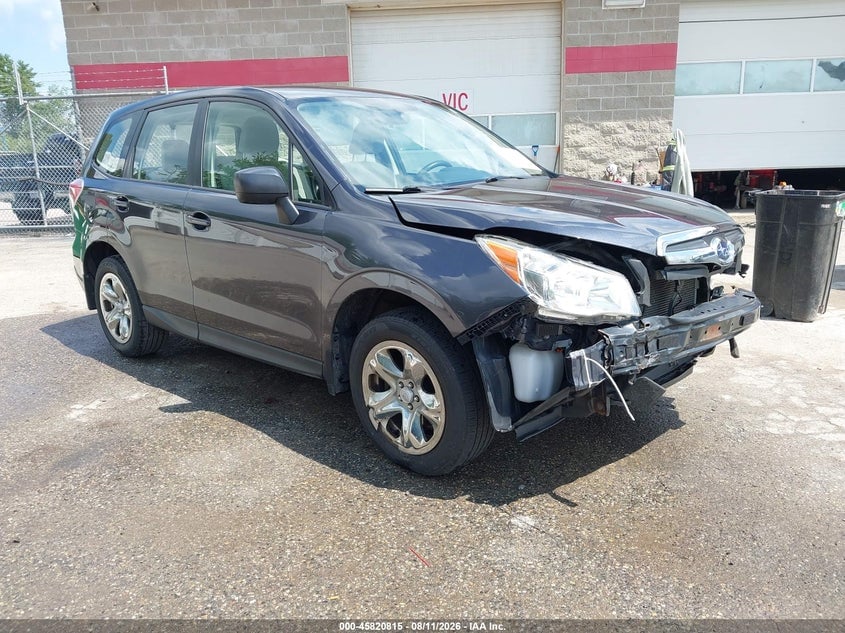2016 SUBARU FORESTER 2.5I | JF2SJAAC0GG536390 | UPCARS