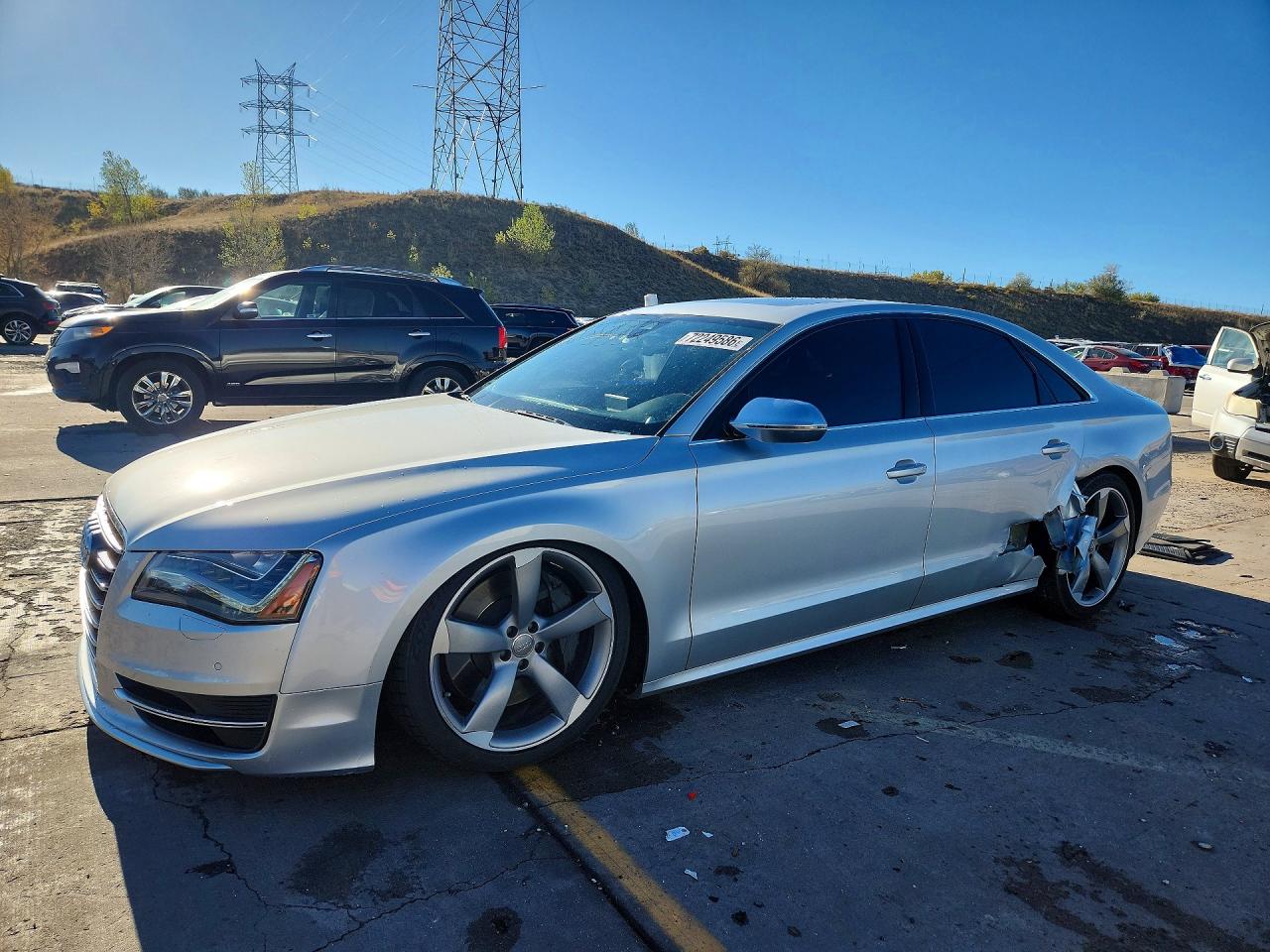 2014 AUDI S8 QUATTRO | WAUD2AFD4EN011134 | UPCARS