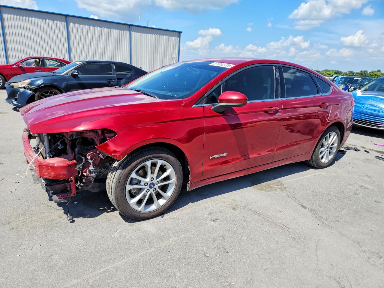 2019 FORD FUSION SE | 3FA6P0LU1KR205582 | UPCARS
