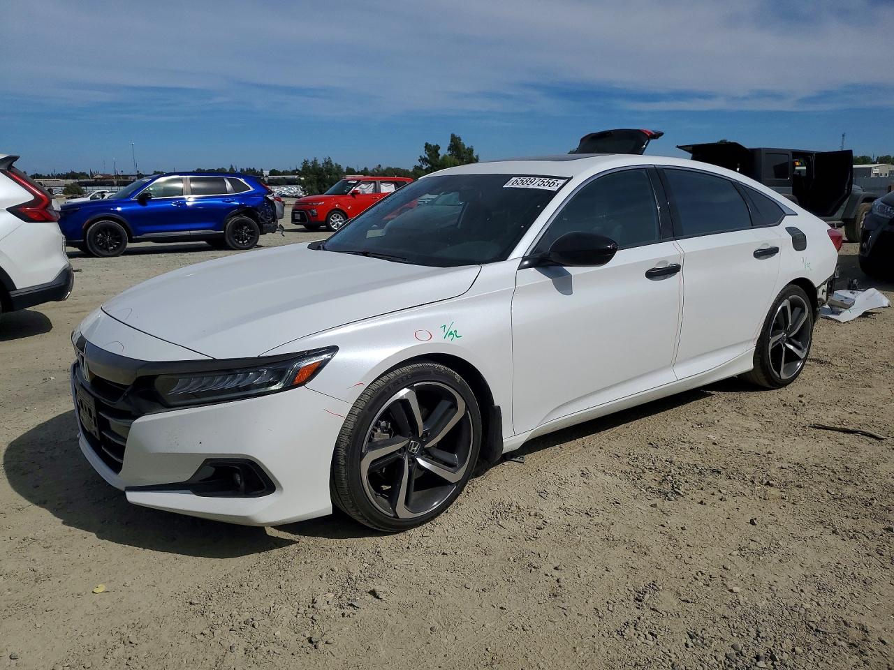 2021 HONDA ACCORD SPORT | 1HGCV2F35MA019883 | UPCARS