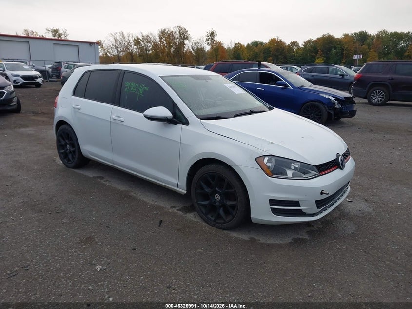 2015 VOLKSWAGEN GOLF TDI S 4-DOOR | 3VWRA7AU9FM101037 | UPCARS